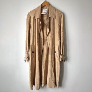 ❤️❤️SOLD❤️❤️ ZARA fitted open trench